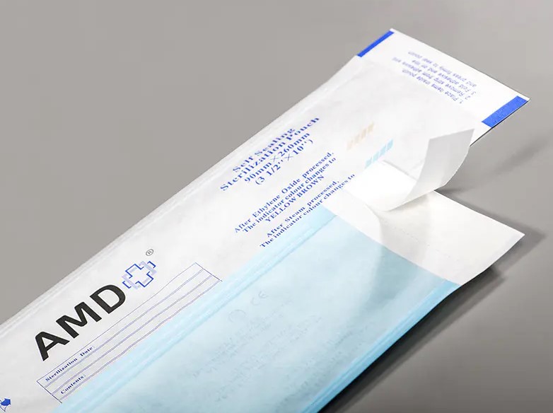 কিভাবে Hopeway AMD এর জীবাণুমুক্তকরণ স্ব সিলিং পাউচ ব্যবহার করবেন